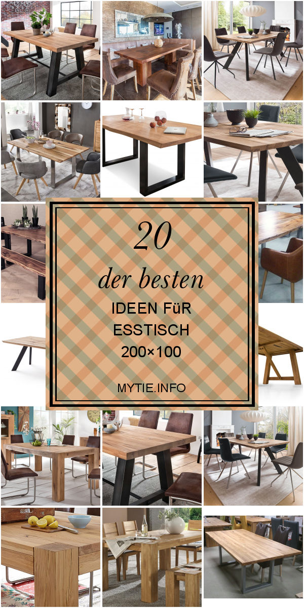 20 Der Besten Ideen Für Esstisch 200×100